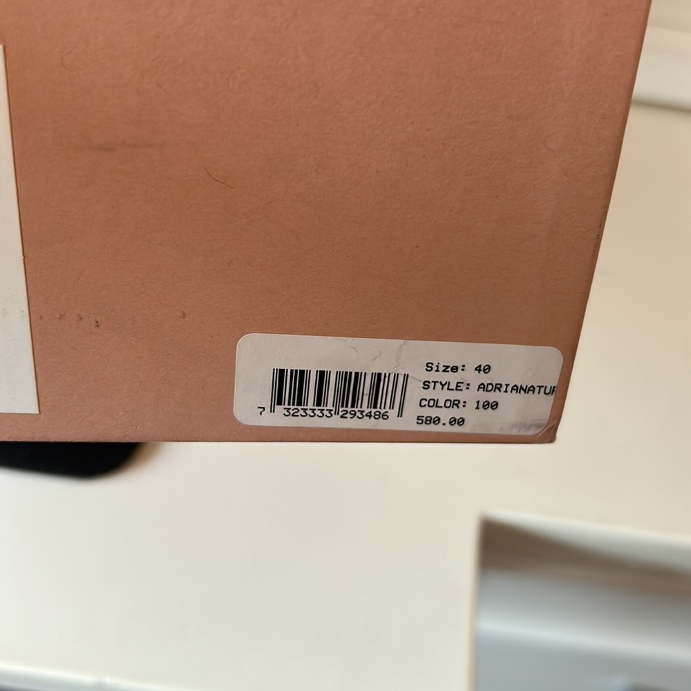 UNISEX ACNE STUDIOS Adrian/Adriana white sneakers ladies size 40 men’s size 7 - Picture 12 of 14